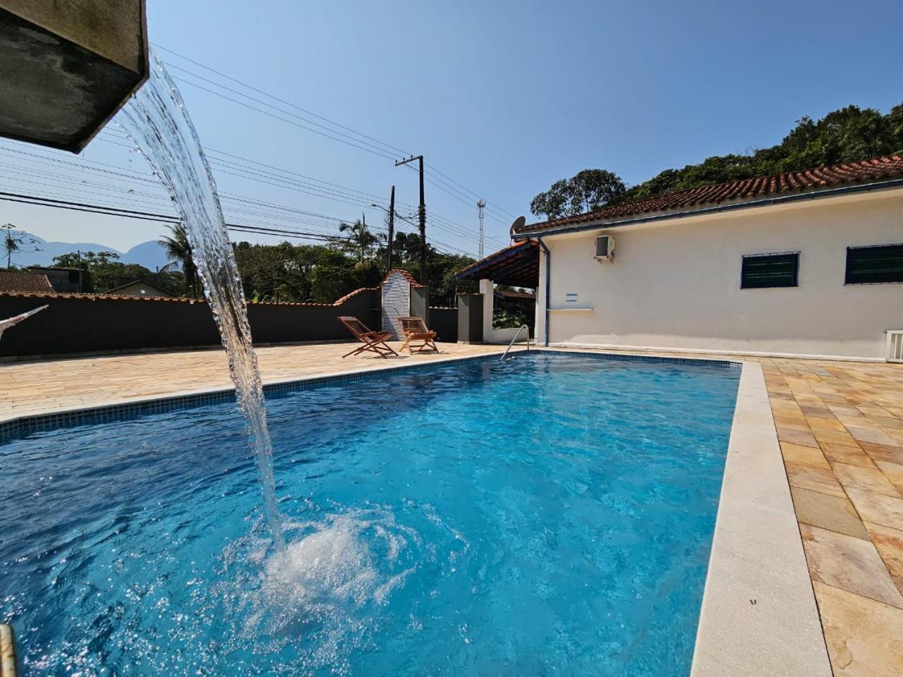Вилла Casa Com Quadra De Areia Boraceia Sao Sebastiao Экстерьер фото